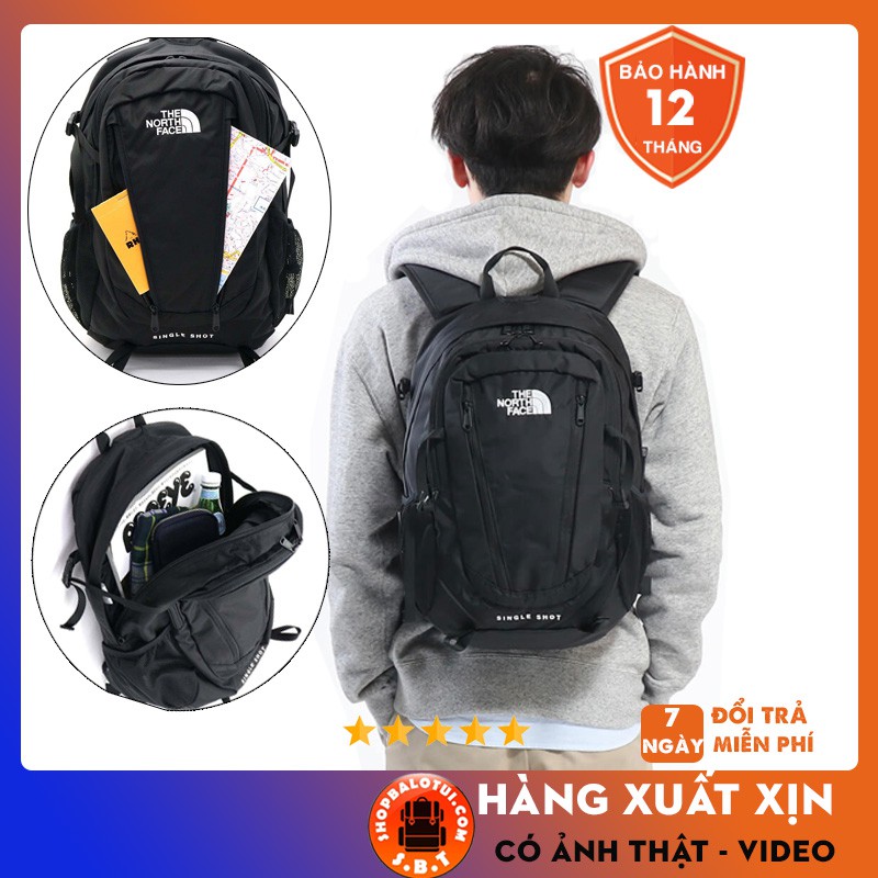Balo The North Face Single Short, Balo thể thao có ngăn đựng laptop chống nước tốt