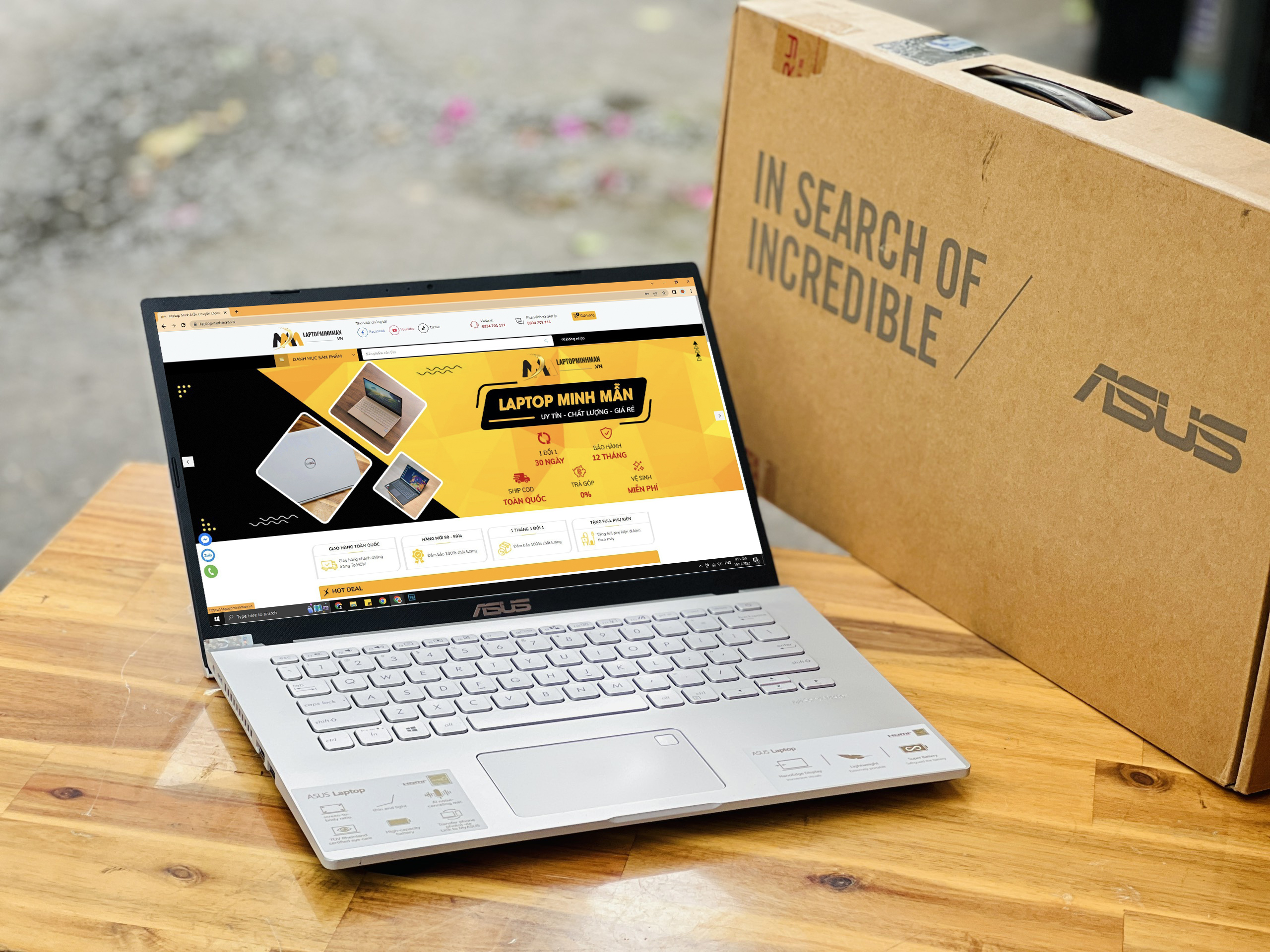 ASUS VIVOBOOK X409JA I5 1035G1/ RAM 8GB/ SSD 256GB/ FHD VIỀN MỎNG/ VĂN PHÒNG SIÊU GỌN NHẸ/ GIÁ RẺ