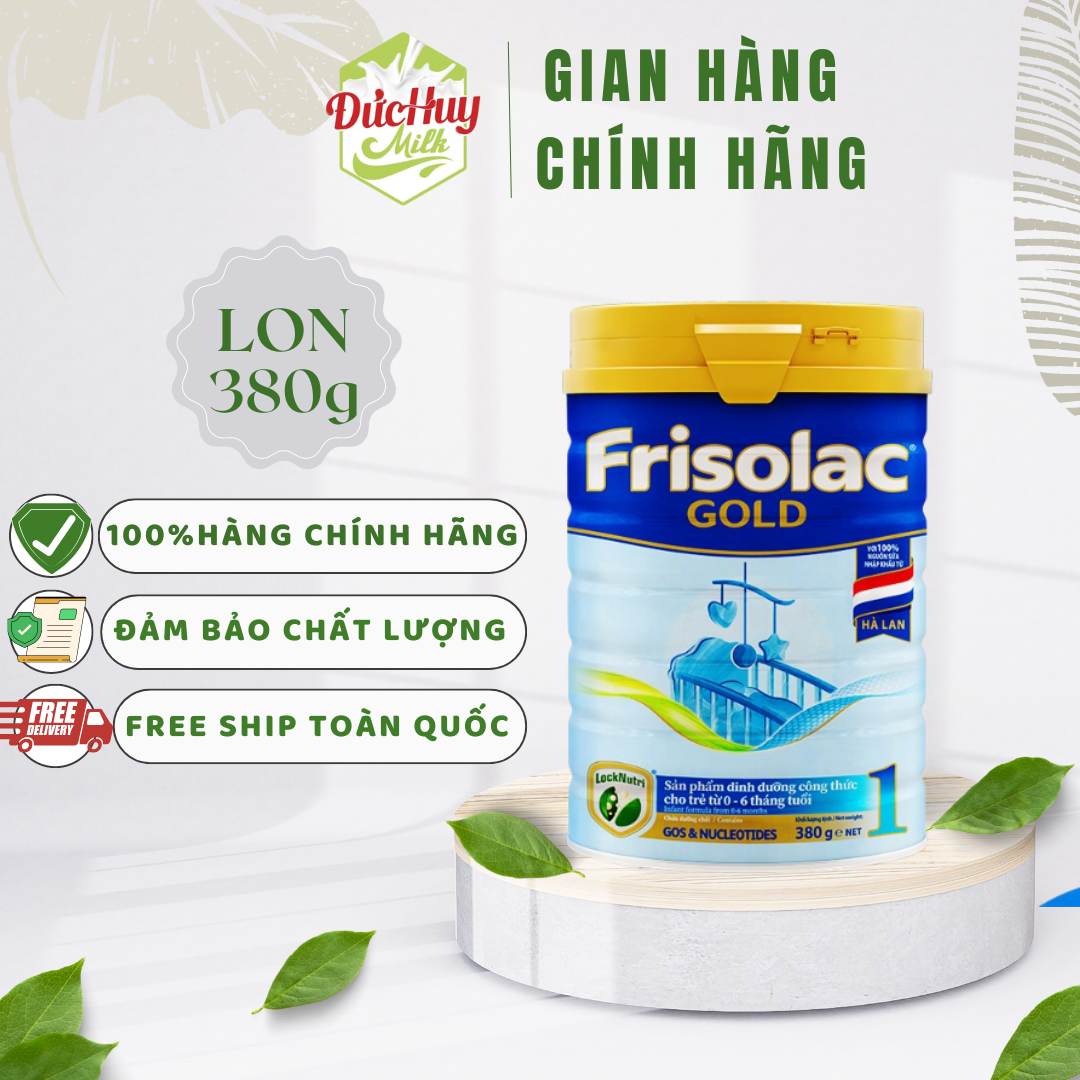 Sữa bột frisolac gold 1 380g mới