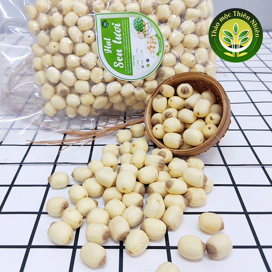 Hạt sen tươi Đồng Tháp, tốt cho hệ tiêu hóa và làm đẹp da l Kho thảo mộc thiên nhiên