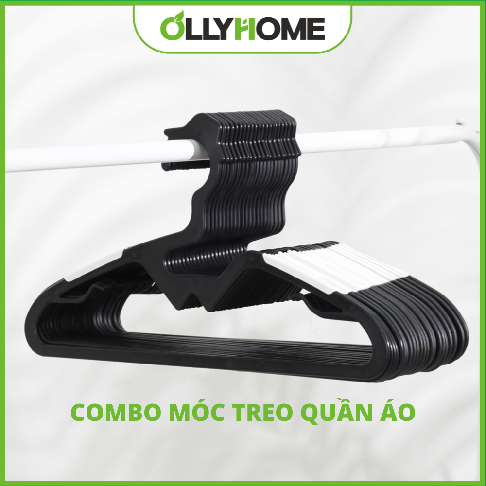 Móc phơi quần áo người lớn - móc phơi đồ - móc phơi áo - móc treo quần áo - móc treo đồ - móc quần áo - móc áo - móc quần áo người lớn - móc chống trượt - móc lớn - móc nhựa Ollyhome cao cấp Hàn Quốc