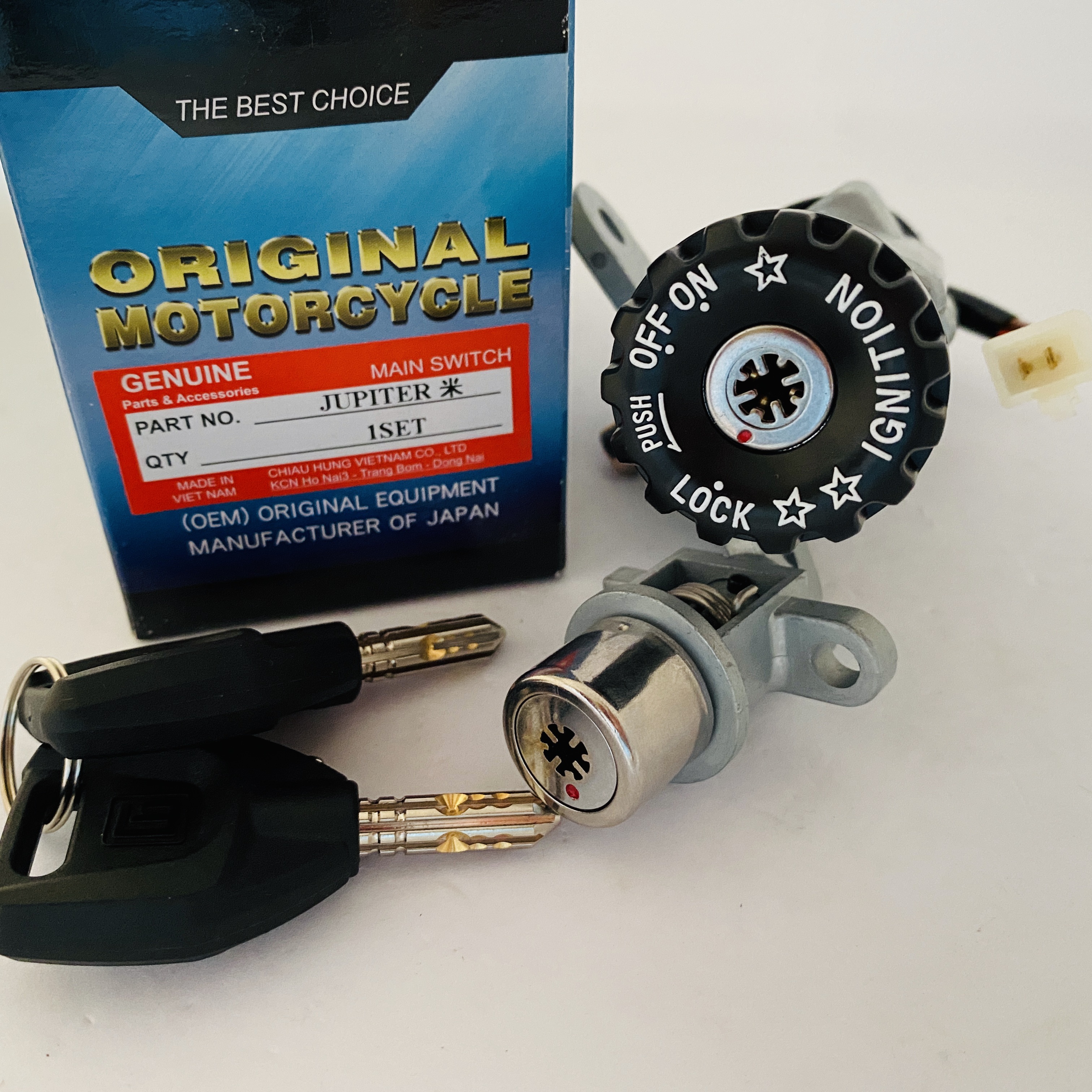 Ổ Khóa Từ 8 cạnh Yamaha Jupiter