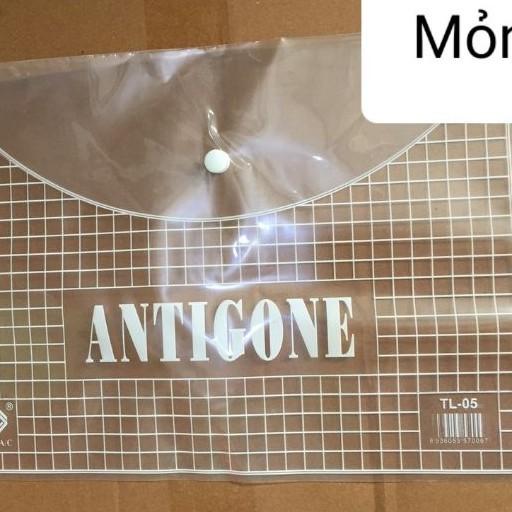 combo 20 Clear bag Khổ A TL (Túi khuy)