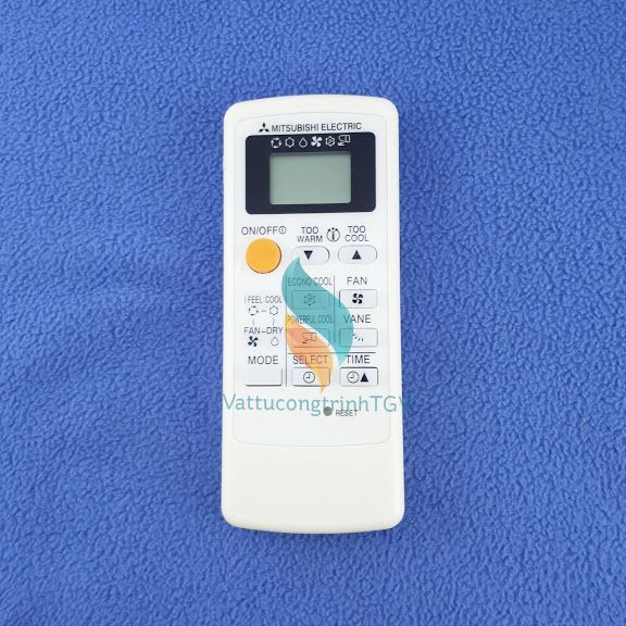 Điều khiển thay thế điều hòa MITSUBISHI ELECTRIC viền đen