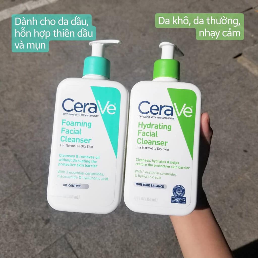Sữa rửa mặt cerave