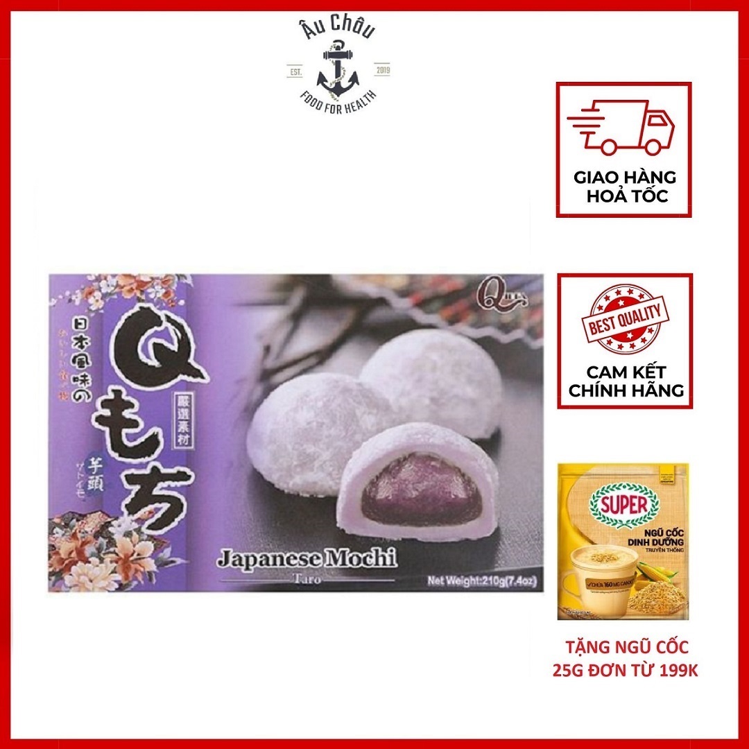 Bánh mochi Đài Loan khoai môn Royal Family 210g 6 bánh - ÂU CHÂU SHOP