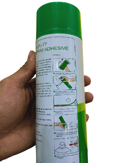 2 LỌ KEO DÁN ĐA NĂNG PJ 77 DẠNG XỊT KHÔNG MÙI. CHAI 600ml/chai