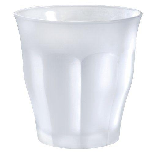 Bộ 6 ly D1027S_SG Duralex - Picardie trắng sương  250ml Thủy tinh cường lực cao cấp Pháp