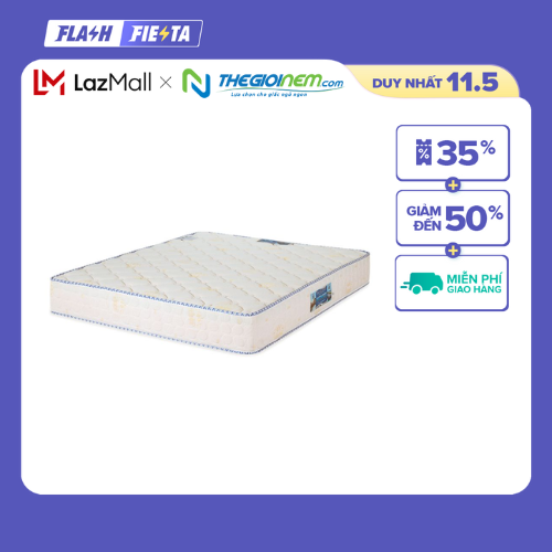 Nệm Lò Xo Túi Độc Lập Kim Cương Acness không gây tiếng ồn khi chuyển độngtạo sự êm ái mềm mại
