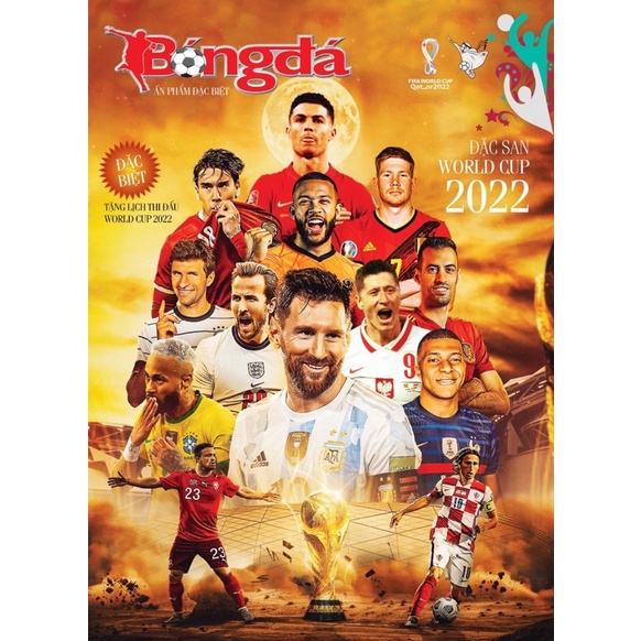 Sách - đặc san world cup 2022