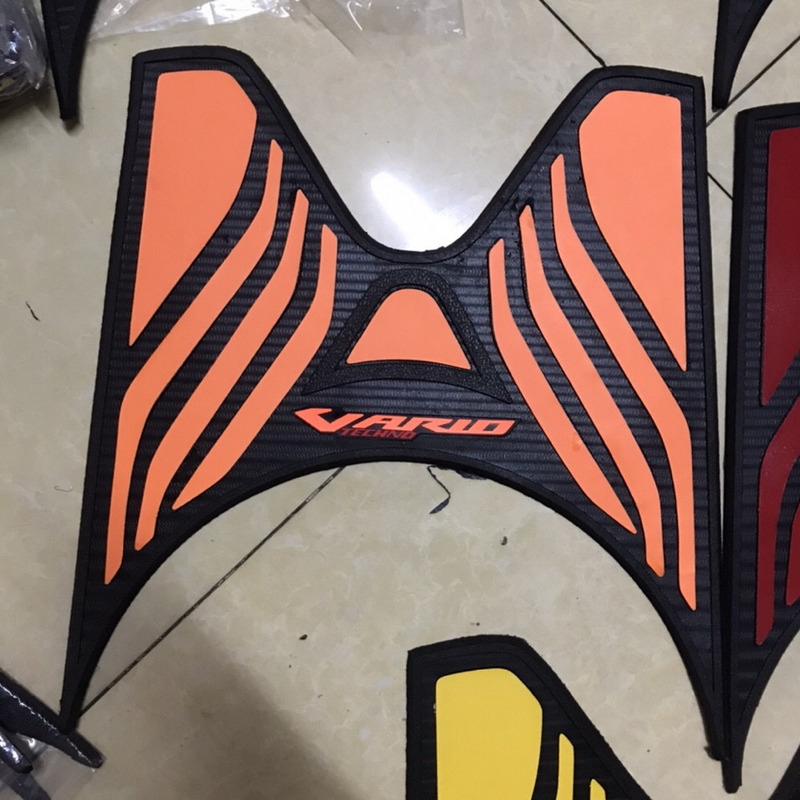 [NEW] Thảm lót chân Vario 2020, thảm vario 2020 cao su cao cấp (MÀU CAM)