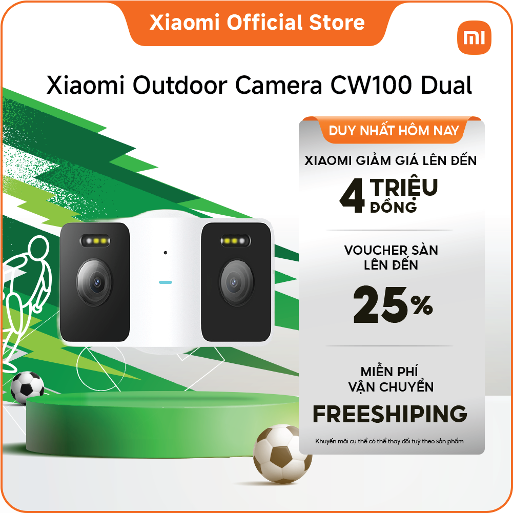 Camera ngoài trời Xiaomi Outdoor Camera CW100 Dual