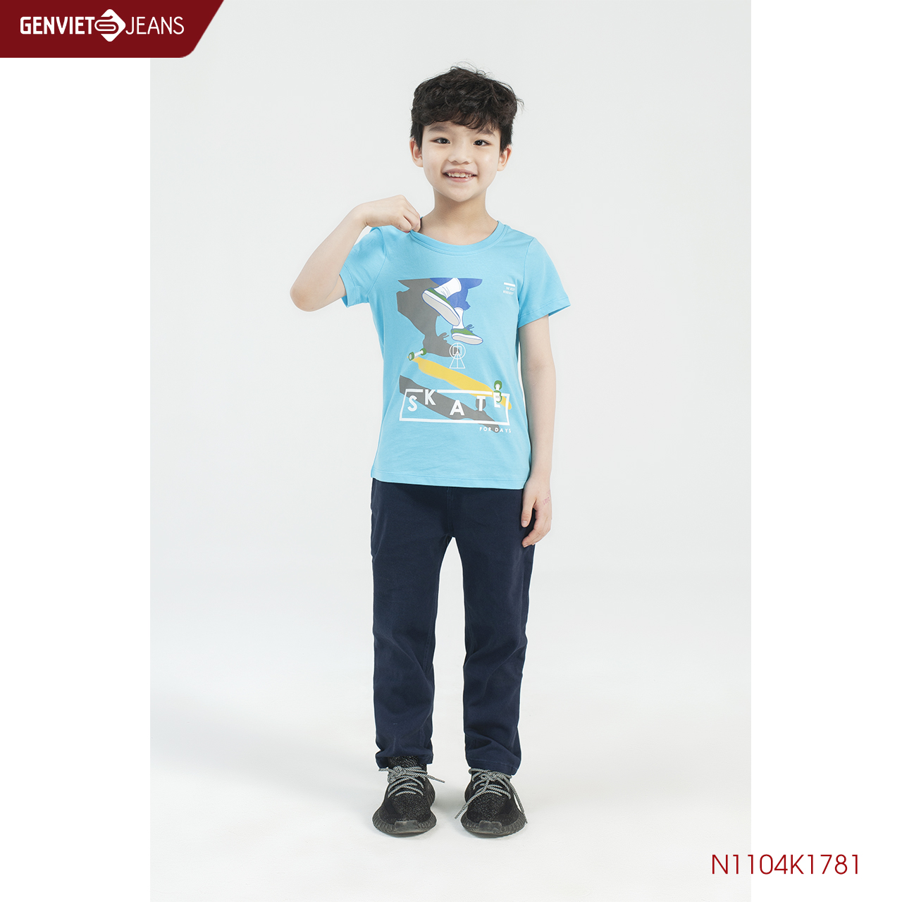 Quần dài kaki kids col thụng n1104k1781 genviet