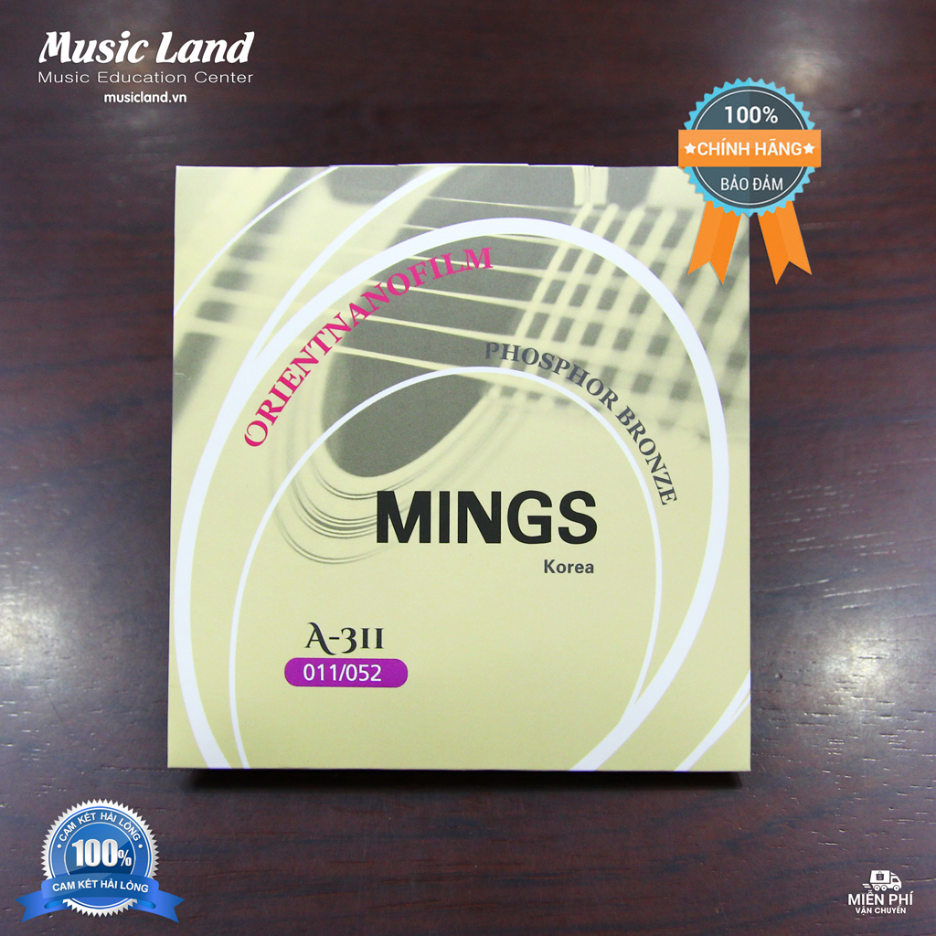 Dây Đàn Guitar Acoustic Mings A311 - Chính Hãng