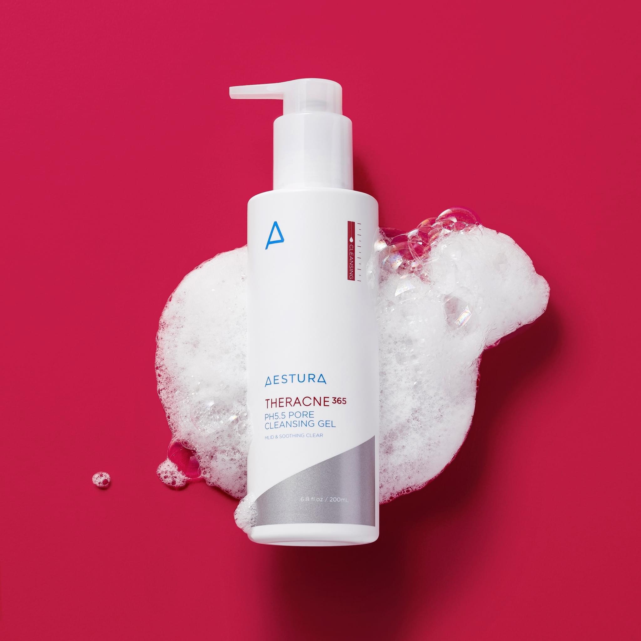 Gel rửa mặt aestura theracne365 clear ph balancing cleansing gel 200ml