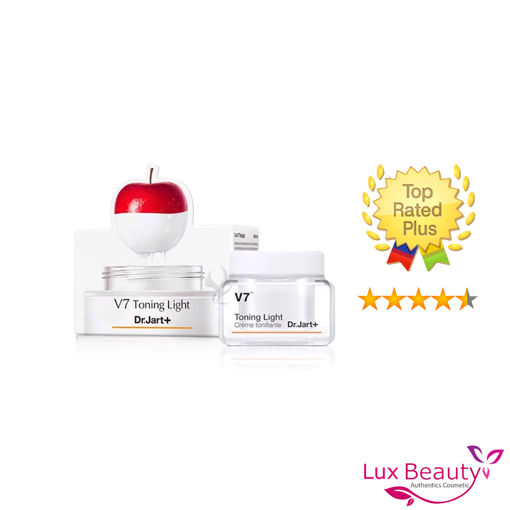 Kem dưỡng trắng da v7 dr.jart dòng toning light mini