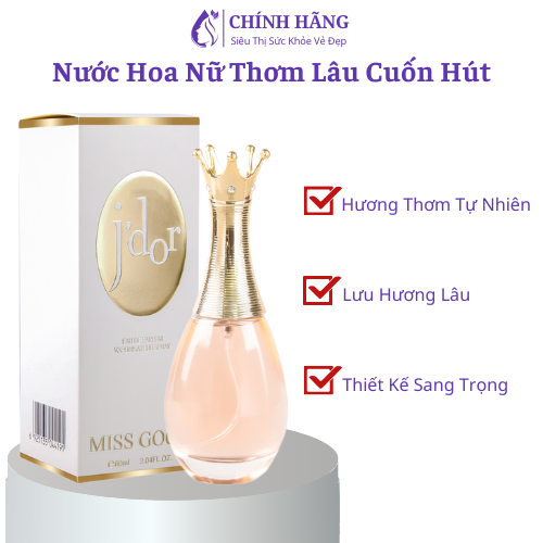  Nước Hoa Nữ Hương Hoa Dịu Nhẹ Kéo Dài Khoảng Thời Gian Dễ Chịu Thoải Mái Nhất Đem Lại Sức Hút Bất Ngờ 60ml 