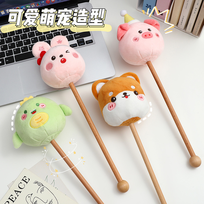 MEOWU Gậy đấm lưng hình thú bông, cây đấm lưng massage đa năng hình thú bông giảm đau mỏi lưng