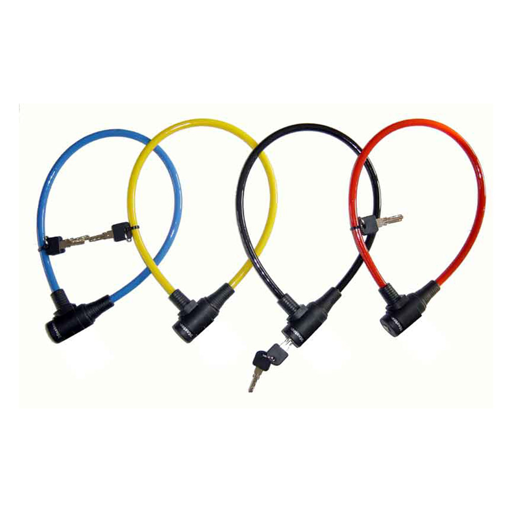 Khóa dây cáp master lock 8169 dài 65cm x 8mm 2 chìa răng cưa - luto shop