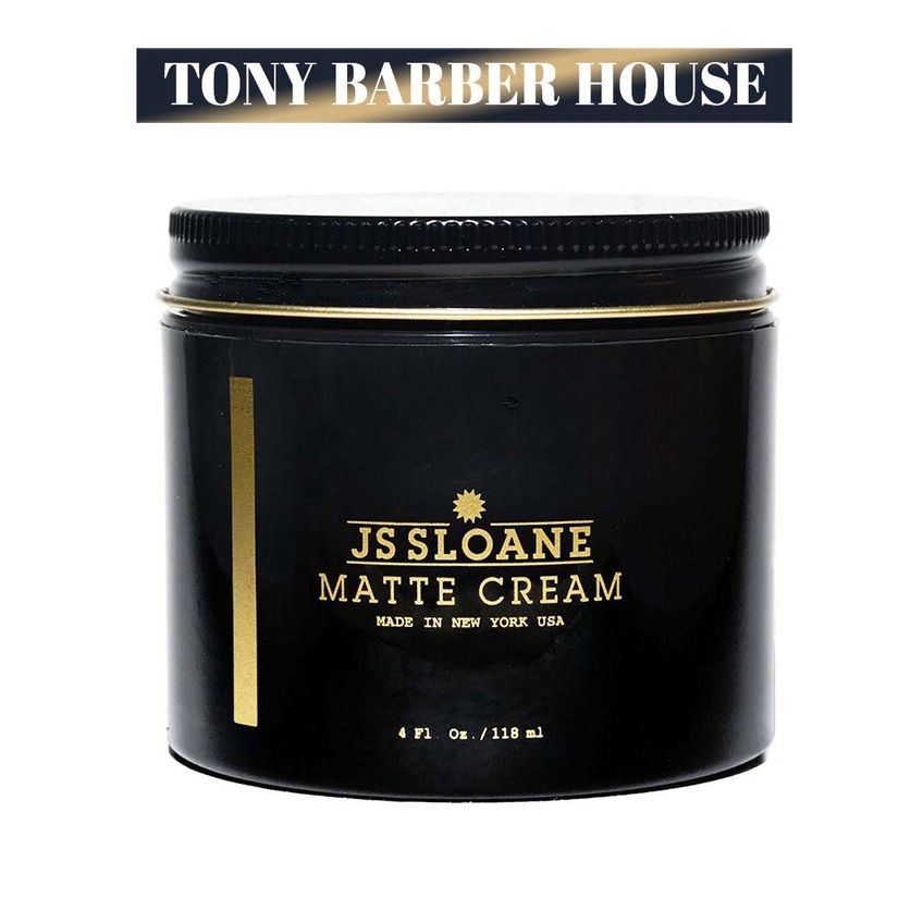 Pomade tạo kiểu tóc JS Sloane Matte Creme 118ml