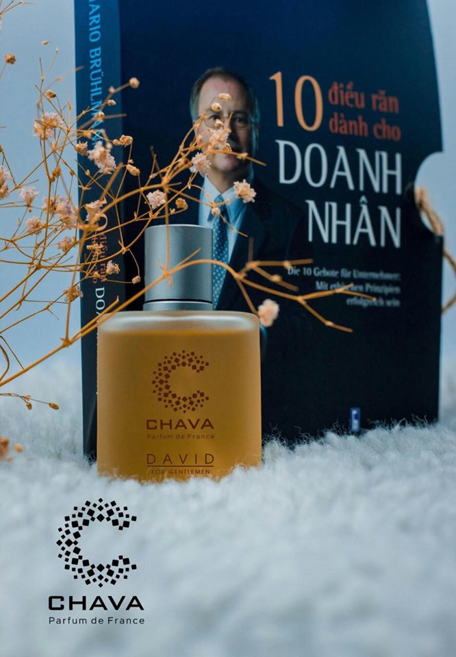 Nước hoa nam chava david đến từ pháp – 15ml - tặng kèm túi canvas cực thời trang