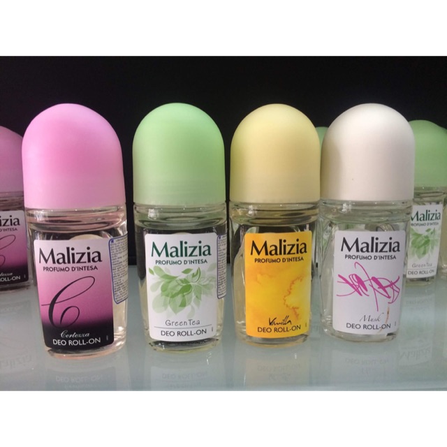 Lăn khử mùi nước hoa khô thoáng Malizia Profumo Italy 50ml