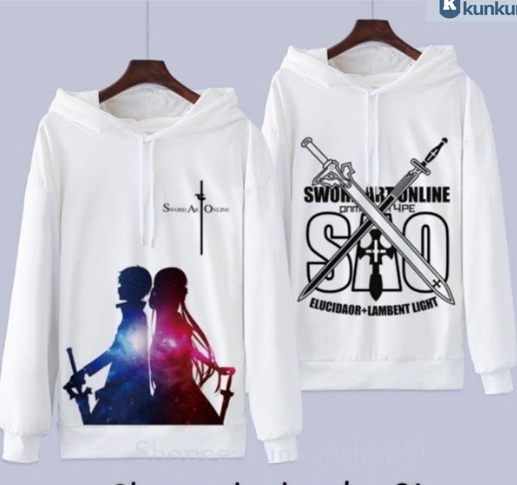 Áo Sword Art Online - SAO , áo hoodie anime Sword Art Online in hình theo yêu cầu