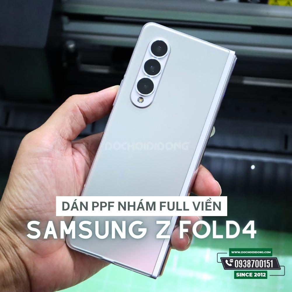 Miếng dán PPF Hydorgen Samsung Z Fold 4 trong, nhám, đổi màu cao cấp