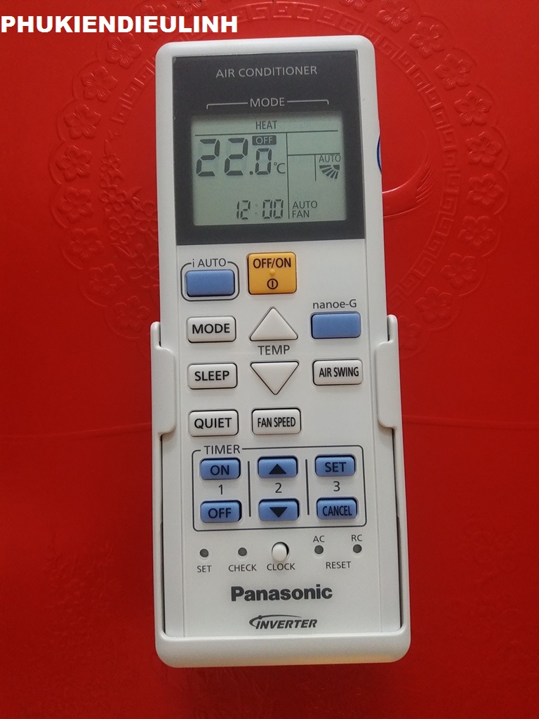 Điều khiển điều hòa panasonic 2 chiều 00370