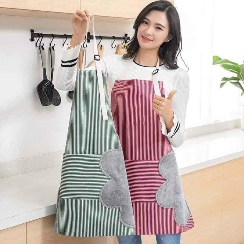 [Hoàn Tiền 10%] Tạp giề hoa đa năng có túi đựng điện thoại BH761