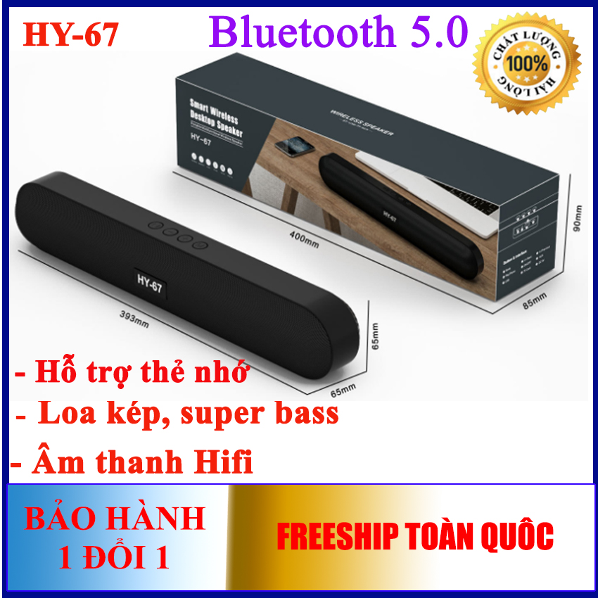 Loa bluetooth bonks hy-67 - 4 loa trong 1 siêu trầm siêu bass