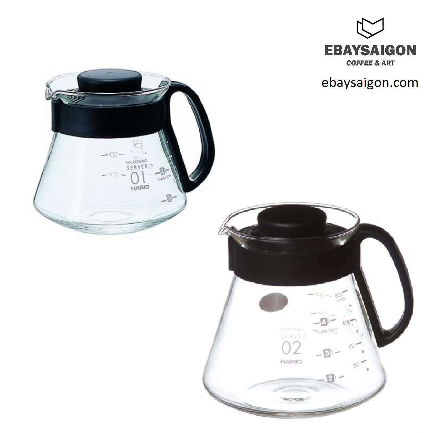 Bình chứa cà phê server hario v60 XVD