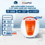 CR-0661 - Nồi Cơm Điện Cuckoo 1 Lít CR-0661/OR Màu Cam - Hàng Chính Hãng, Mới 100%