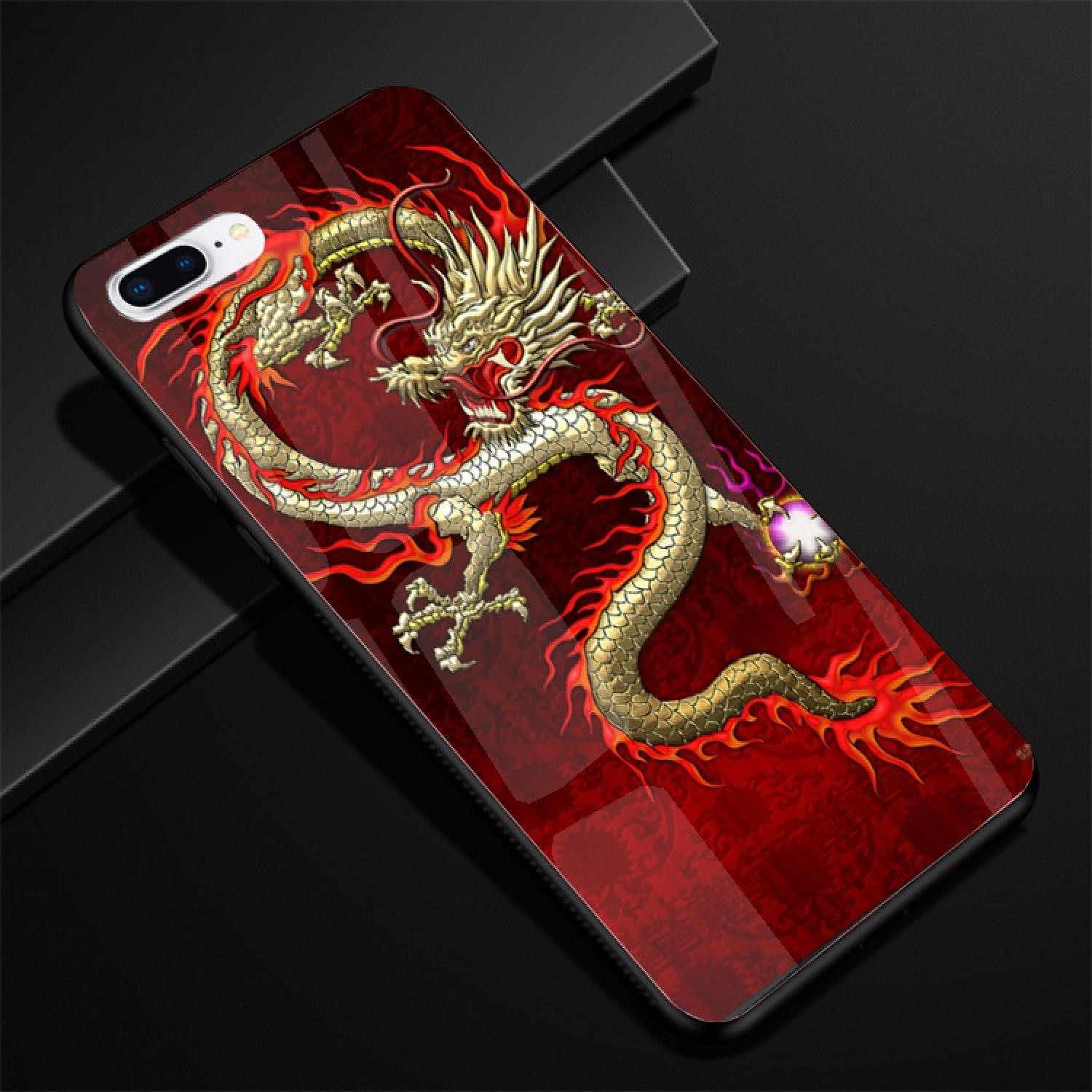 Ốp Lưng Kính iρhone 6,6S,6 PLUS,6S PLUS,7,8,7 PLUS,8 PLUS Hình in 3D sáng bóng cao cấp