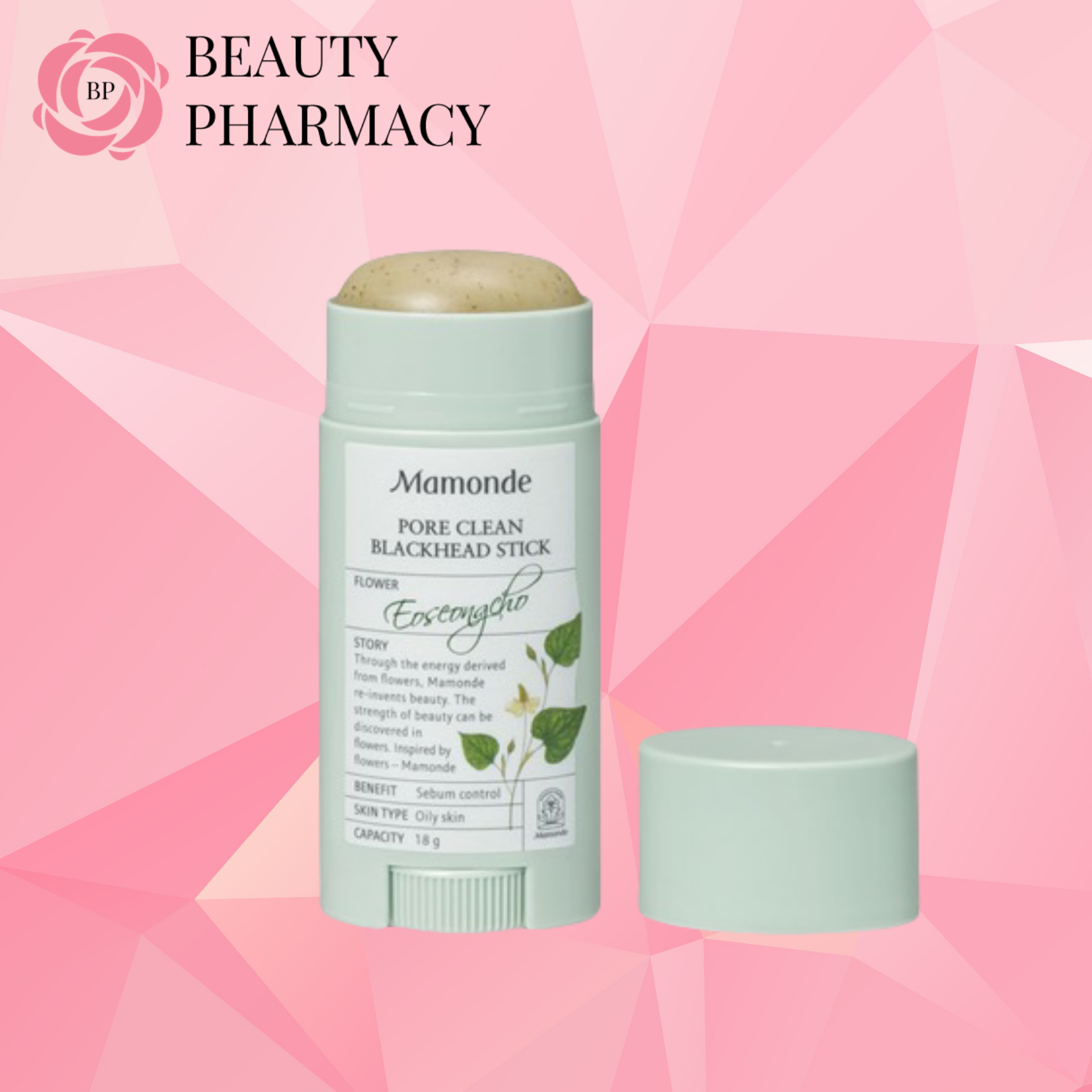 Thanh Sáp Làm Sạch Mụn Đầu Đen Mamonde Pore Clean Blackhead Stick 18g