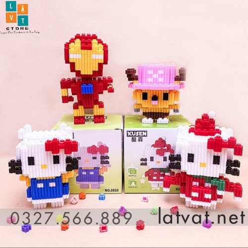 [HCM]Bộ lắp ghép xếp hình đơn giản lúc nhàn rỗi tập luyện tính kiên trì cho trẻ em trang trí góc nhà cửa