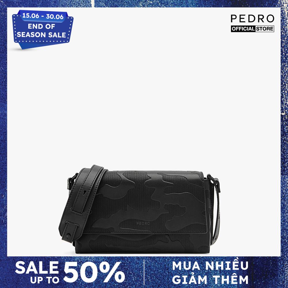 PEDRO Clutch nam chữ nhật nắp gập thanh lịch PM49650001101