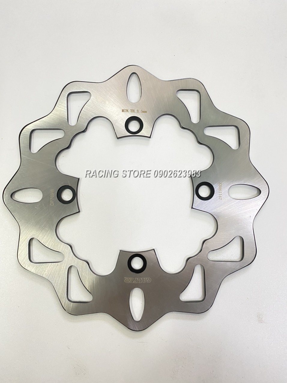 Đĩa thắng- đĩa phanh kiểu cnc gắn zin cho sh 125, sh150, pcx...