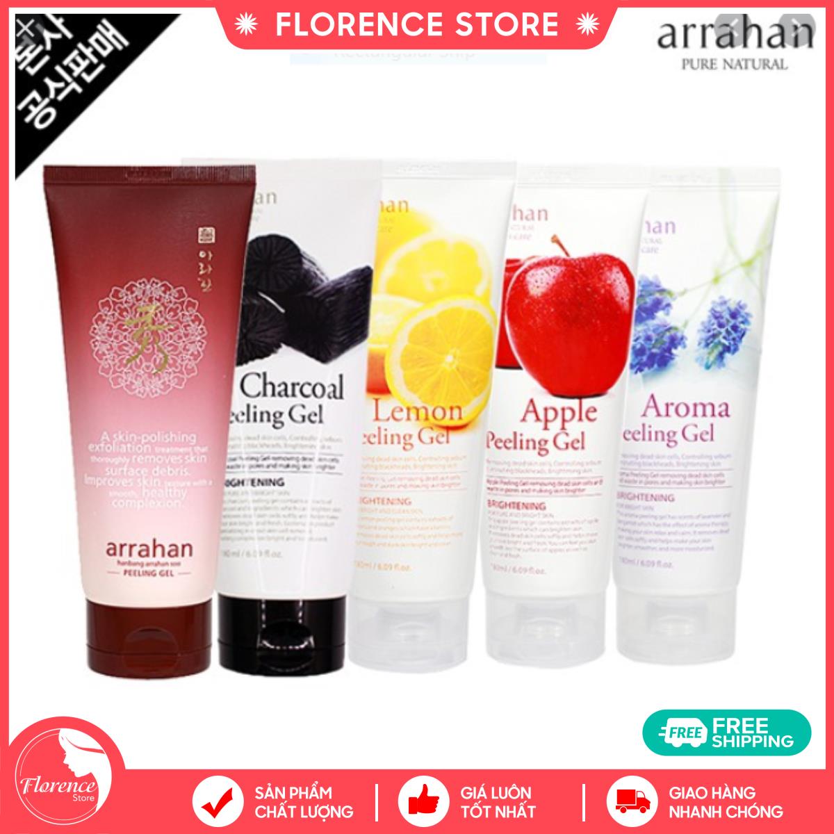 Tẩy da chết hoa quả arahan 180ml chuẩn hàn hncosmetics