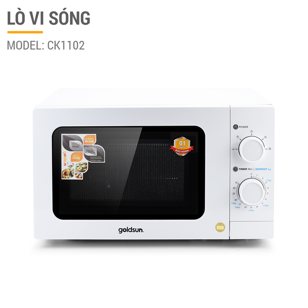 Lò vi sóng goldsun ck1102/ck1103/ck1104/ck2401 – phân phối chính hãng – bảo hành 12 tháng