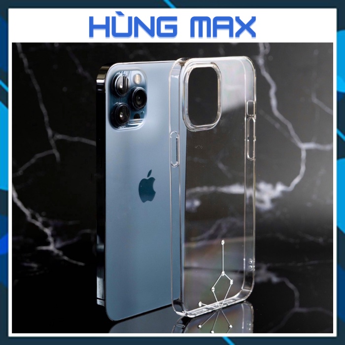 Ốp lưng trong bất tử đính đá trắng cho iphone 12/12pro/12promax/13/13pro/13promax