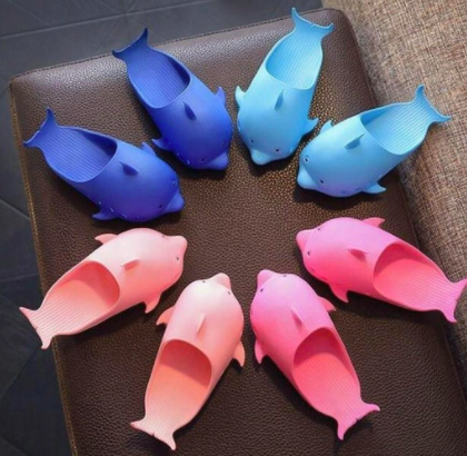 Dép cá heo cho bé (màu xanh dương)