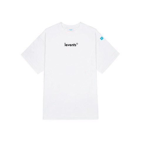 Áo thun levents popular logo/ white black