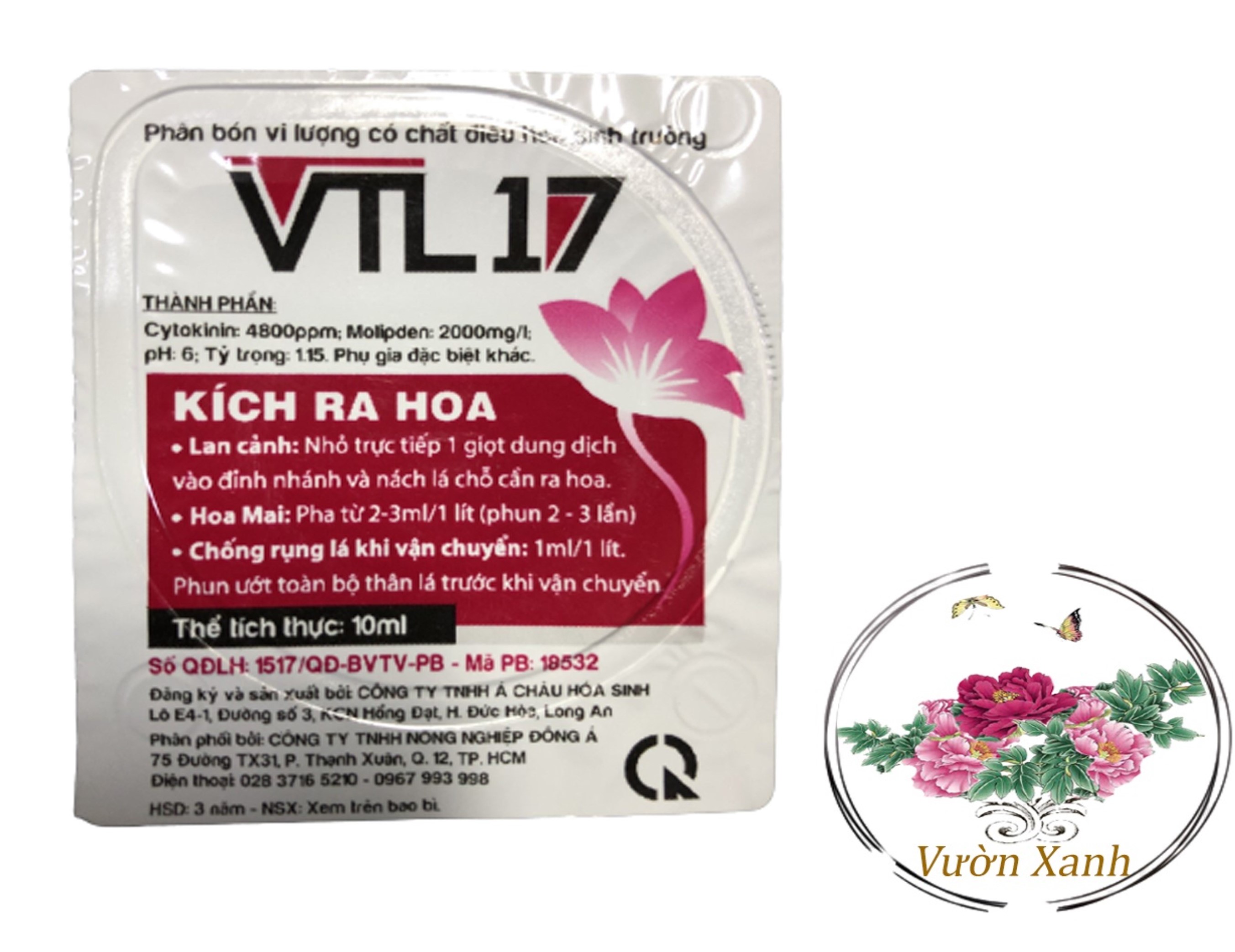 Phân nạp k.ích hoa vtl17 - k.ích ra hoa - #637a# 10ml