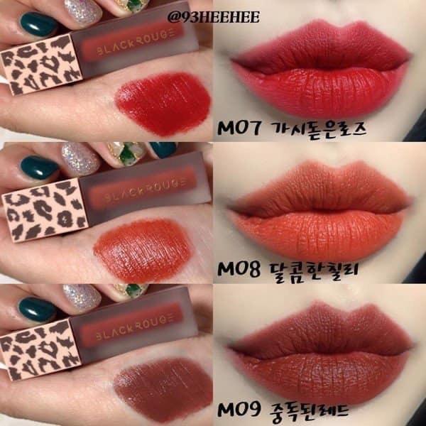 Set son Wild Cat Black rouge cá tính