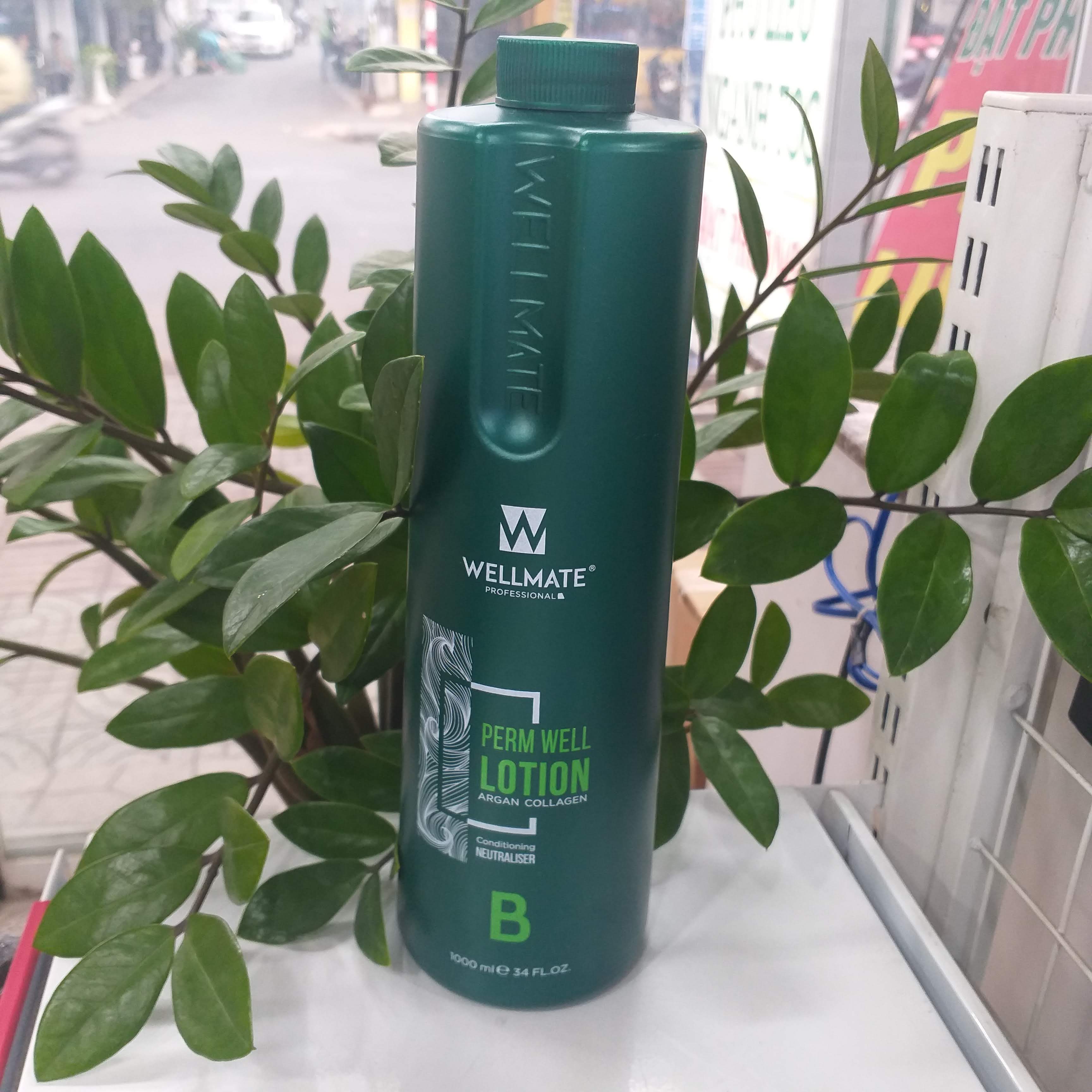 Dập uốn siêu xoăn đa năng wellmate 1000ml dành cho mọi loại tóc