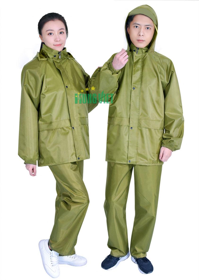 Bộ quần áo mưa vải dù giá rẻ