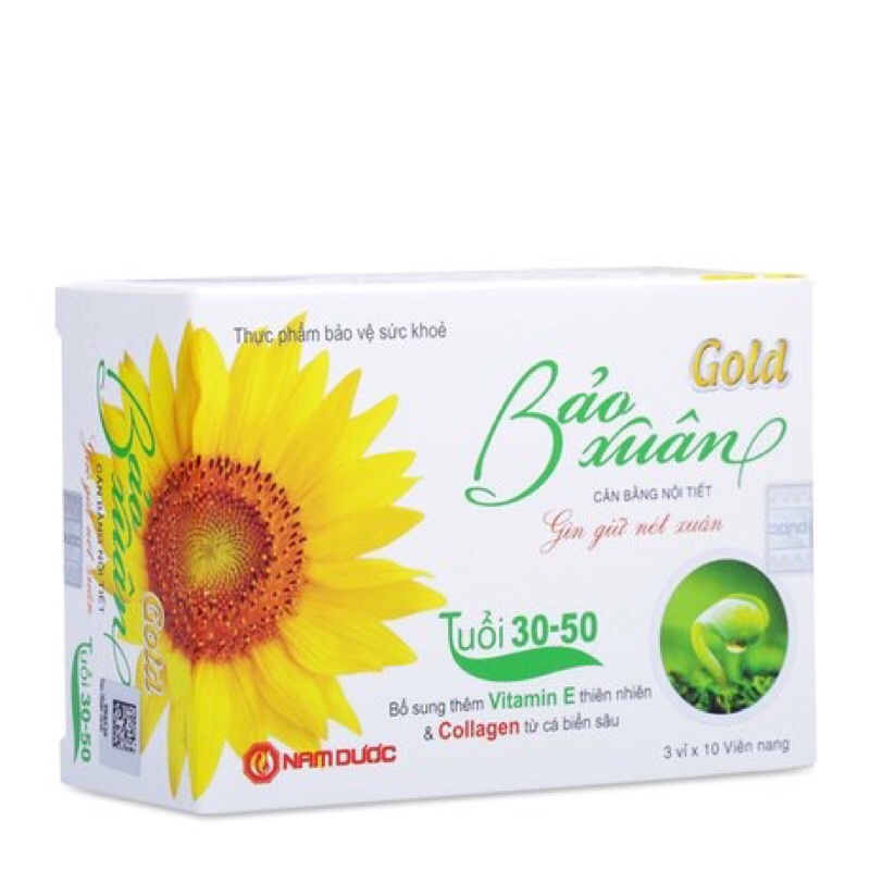 Bảo Xuân Gold cần bằng nội tiết tố nữ