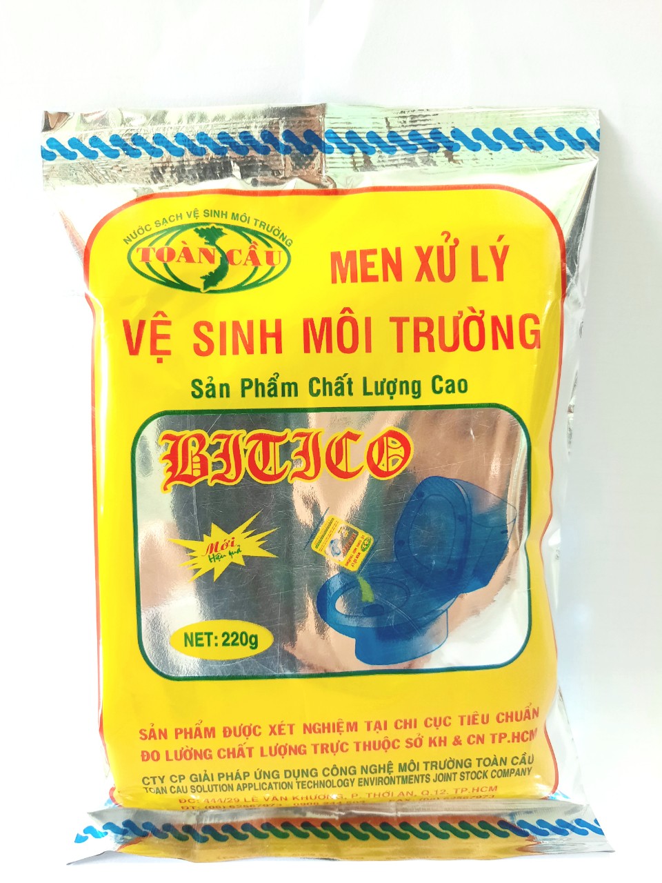 [HCM]Men vi Sinh Xử lý Hầm Cầu hố ga Men xử lý bể phốt cao cấp chống hôi chống tắc bồn cầu hiệu quả - 2