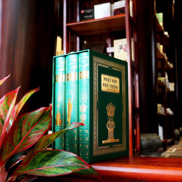 Sách - Phật Học Phổ Thông Bìa Cứng - Bộ 3 Quyển (Bản sách đẹp)